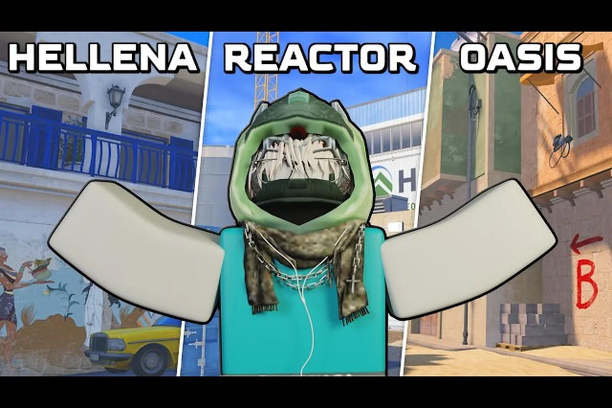 BloxStrike Karten-Guide: Oasis, Reactor und jede Karte im 5v5