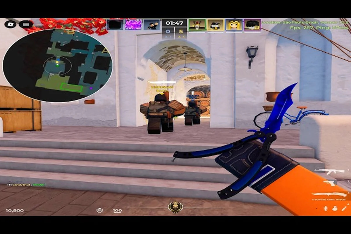 BloxStrike Match-Dauer: Runden-Timer & 5v5-Länge